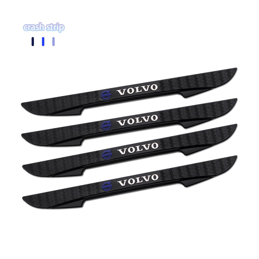 4PCS Car Door Anti-collision Protector Bumper Strip Sticker For Volvo S90 V90 V60 V40 XC90 S60 XC60 V70 XC40 S80 T6 EX90 EM90