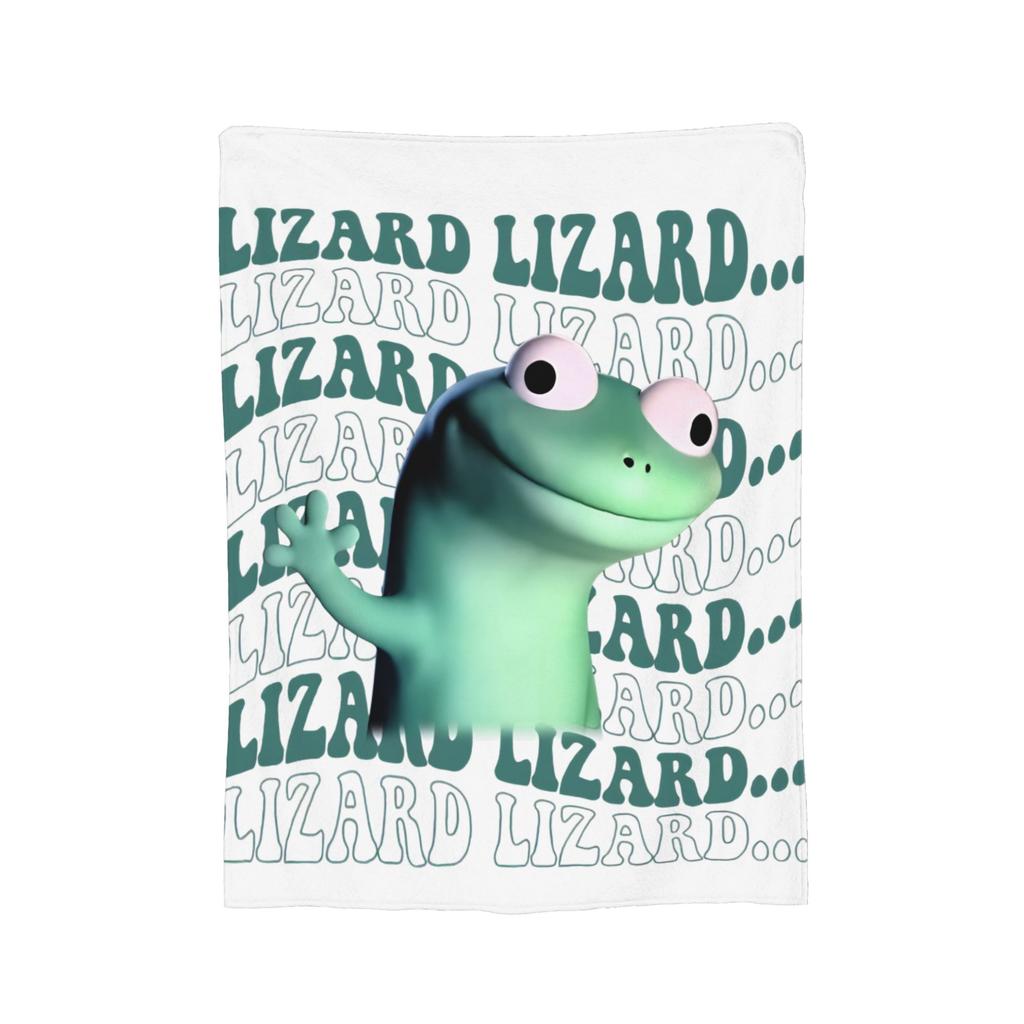 Hoppers Cute Tom Lizard  Retro  Blankets  Flannel Throw Blankets Bedroom Sofa Decoration Ultra-Soft Warm Bedsprea ,