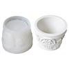 Flower Basket Silicone Candle Molds Heat Resistant For Making Candle Cup Soap Chocolate Flowerpot Holiday Decoration