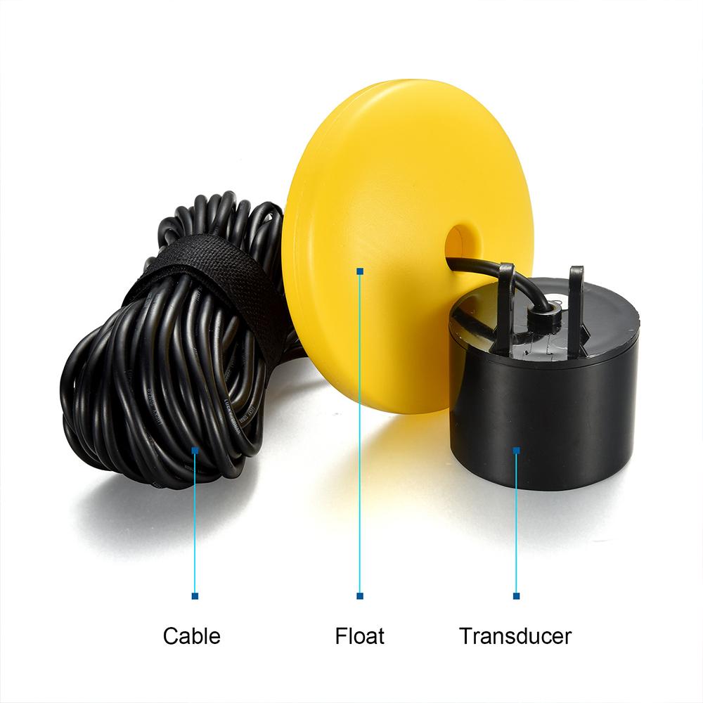 LUCKY FF1108-1CT Портативный рыболокатор 100M300FT Глубина Рыбосигнализация Проводной детектор рыбы