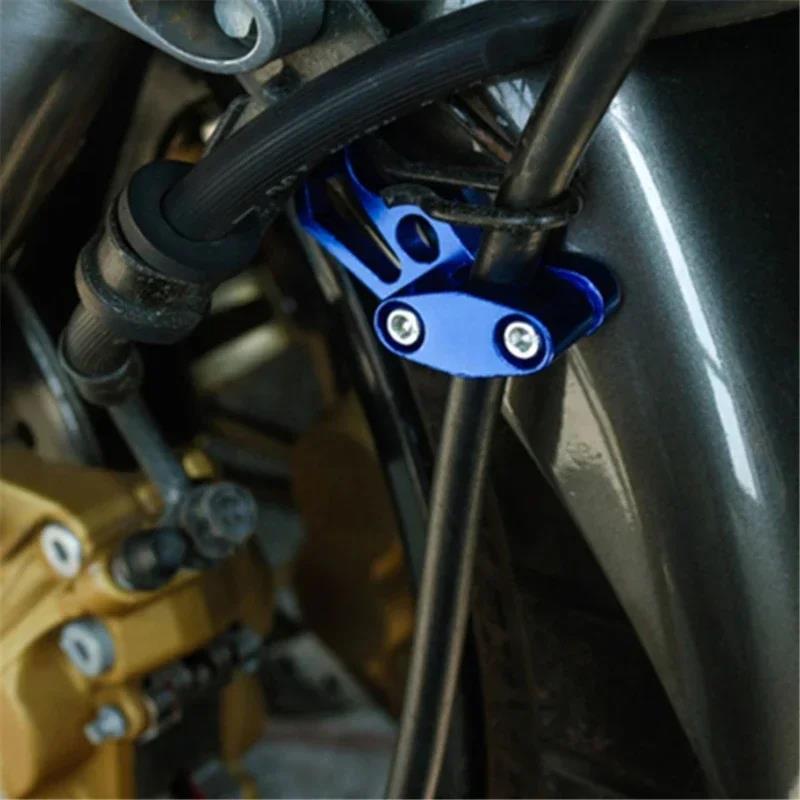 Motorcycle Oil Pipe Cable Clips - Brake Tube Line Clamps Compatible With Dirt Bikes And ATVs