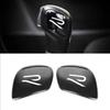 For Volkswagen 1K2 Car Gearbox Control Gear Lever Stickers Shift Stick Handle Accessories For VW GTI Polo Golf Passat Tiguan Arteon Taigo Hub Cap