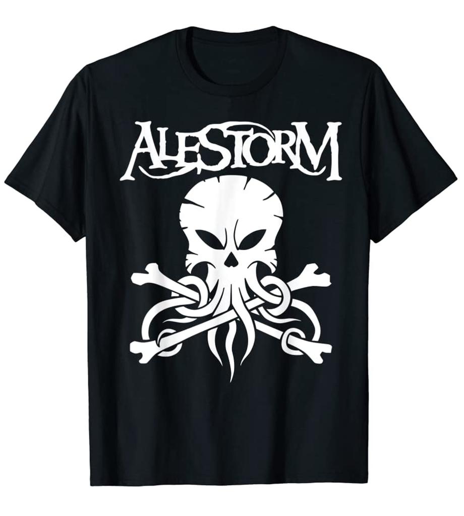 Alestorm band skull T-shirt Black Unisex Tee All Sizes S to 5Xl XA893