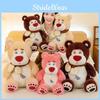 A Bear With Pocket Plush Toy Animal Stuffed Doll Cartoon Decoration Gift Kids