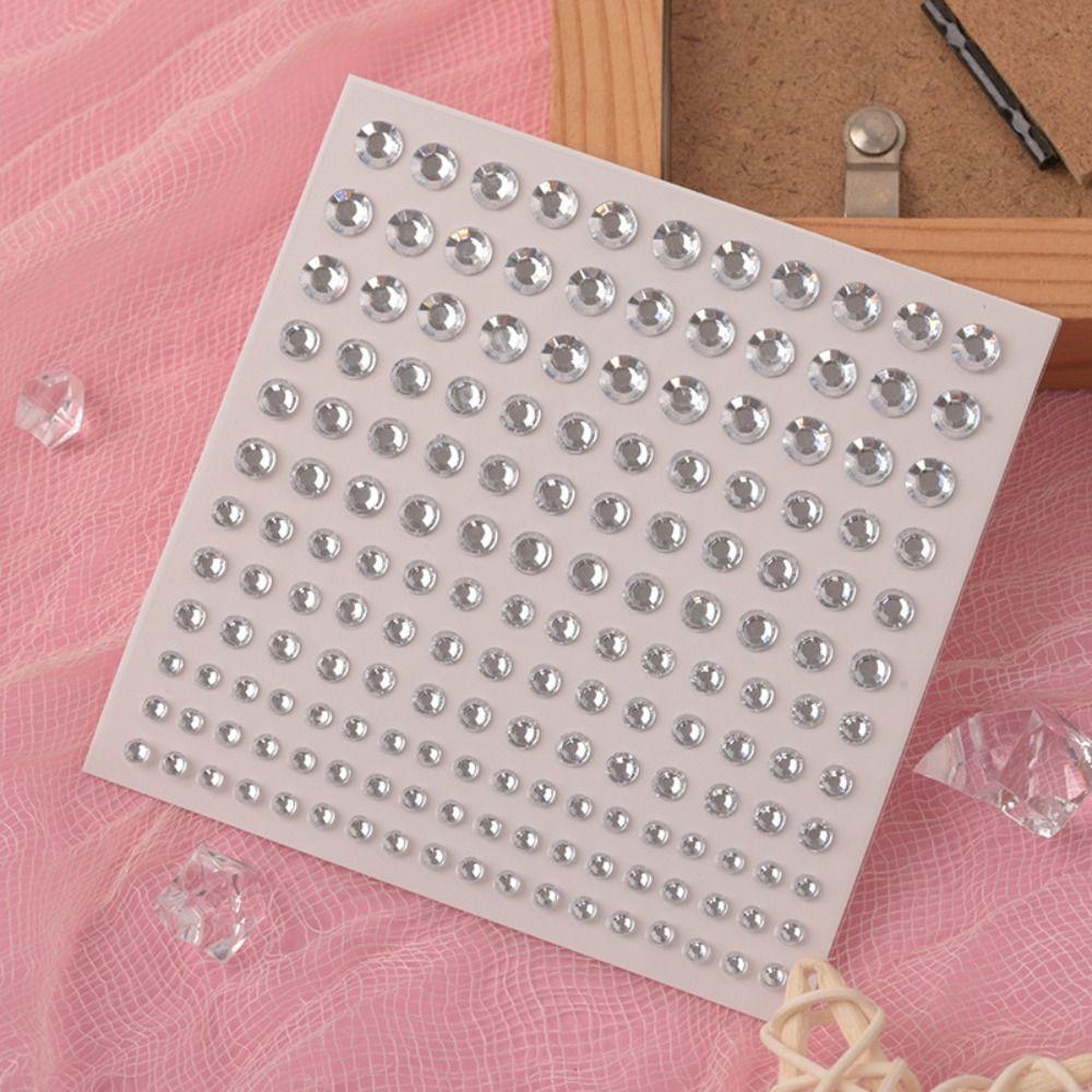 Colorful 3D Face Jewelry Stickers Mixed Eyeliner  Decals Disposable Tattoo Stickers  Party