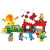 Minecraft Inspired Mini Building Blocks Farm Windmill Set Sheep Pen Ranch Steve Minifigure