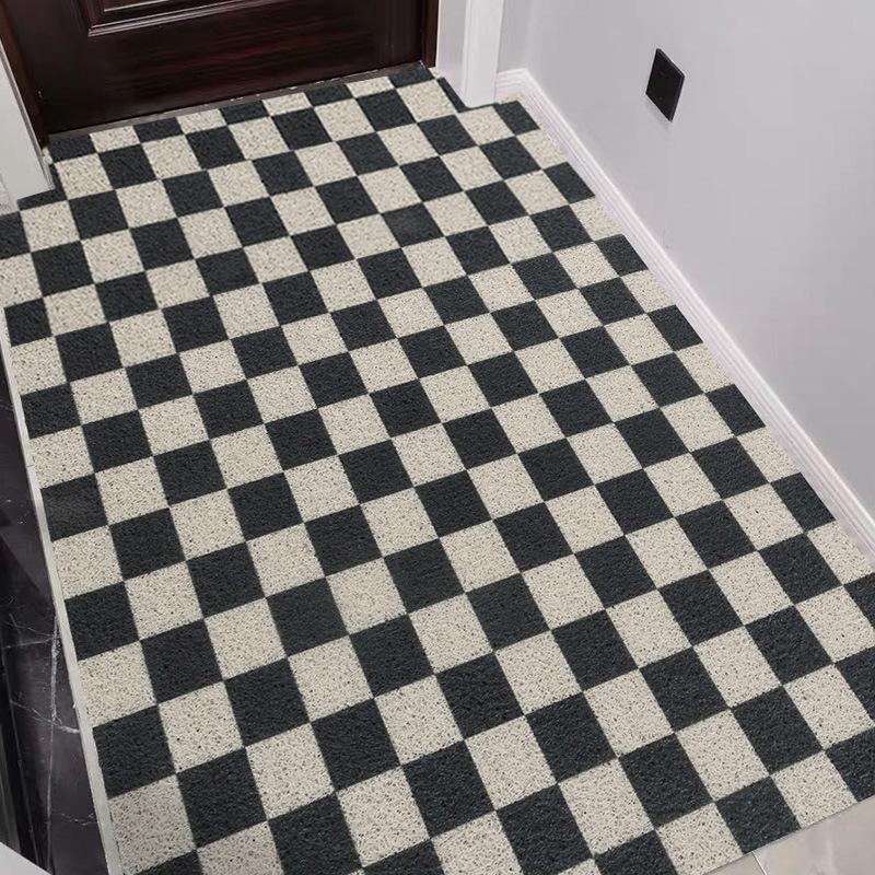 Door Floor Mats For Home Use, High-End Door Dirt-Resistant And Easy To Take Care Of, Non-Slip Foot Mats, Door Entrance Dust Removal Carpet
