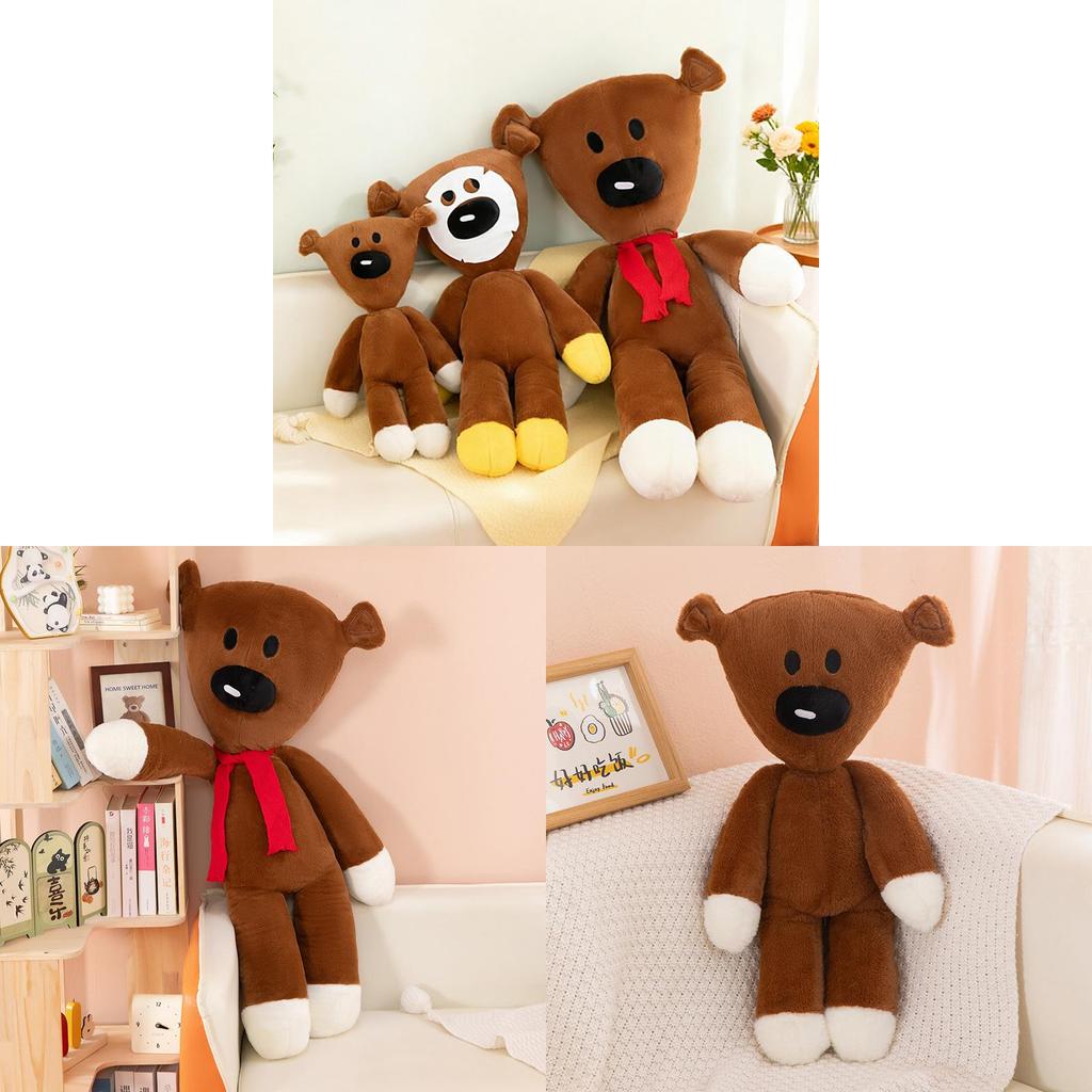 Mr Bean Cartoon Plush Doll With Soft Velvet Fabric For Collectors And Teens
