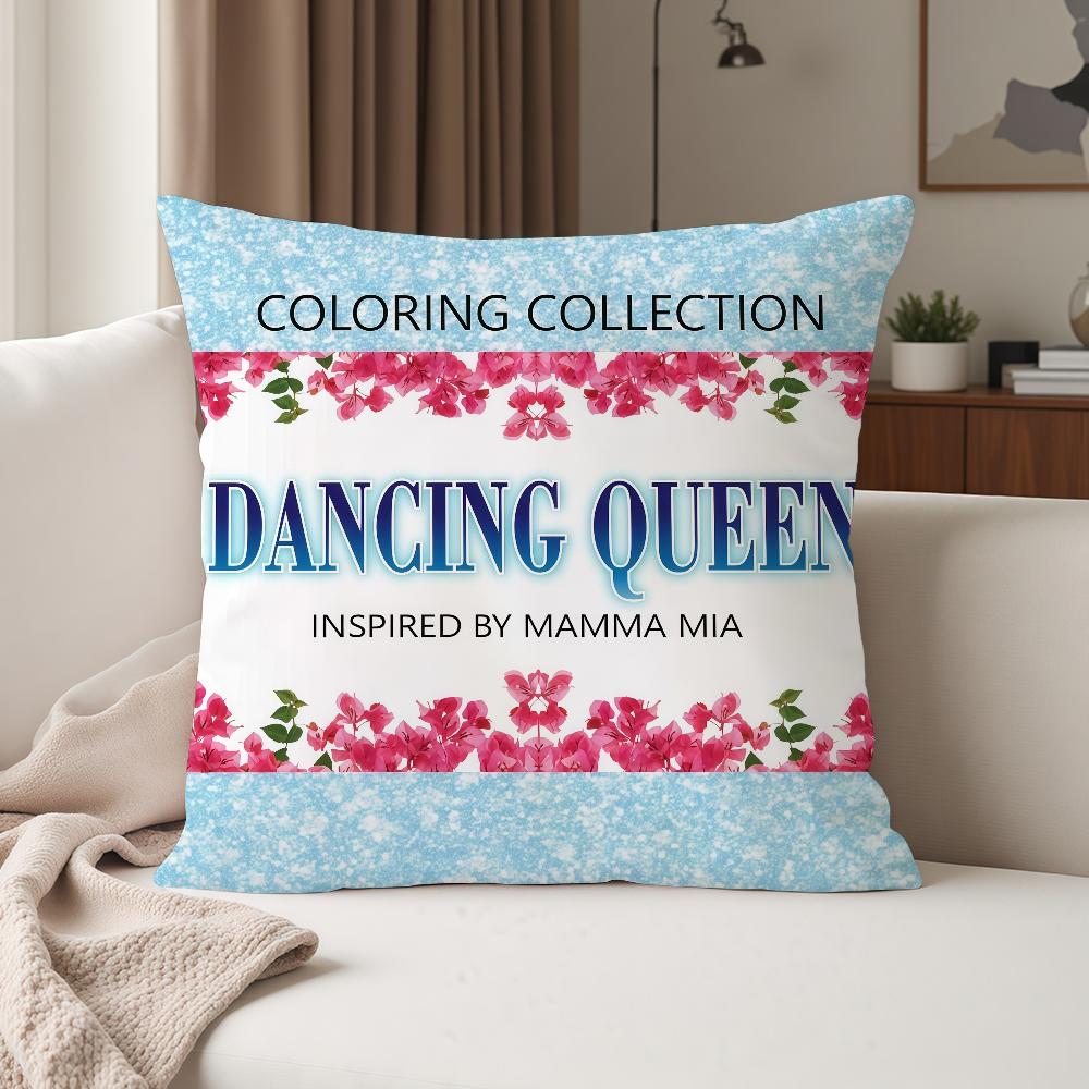 Movie Mamma Mia Pillow Case Suitable For Bedrooms Living Rooms Cars Home Decoration