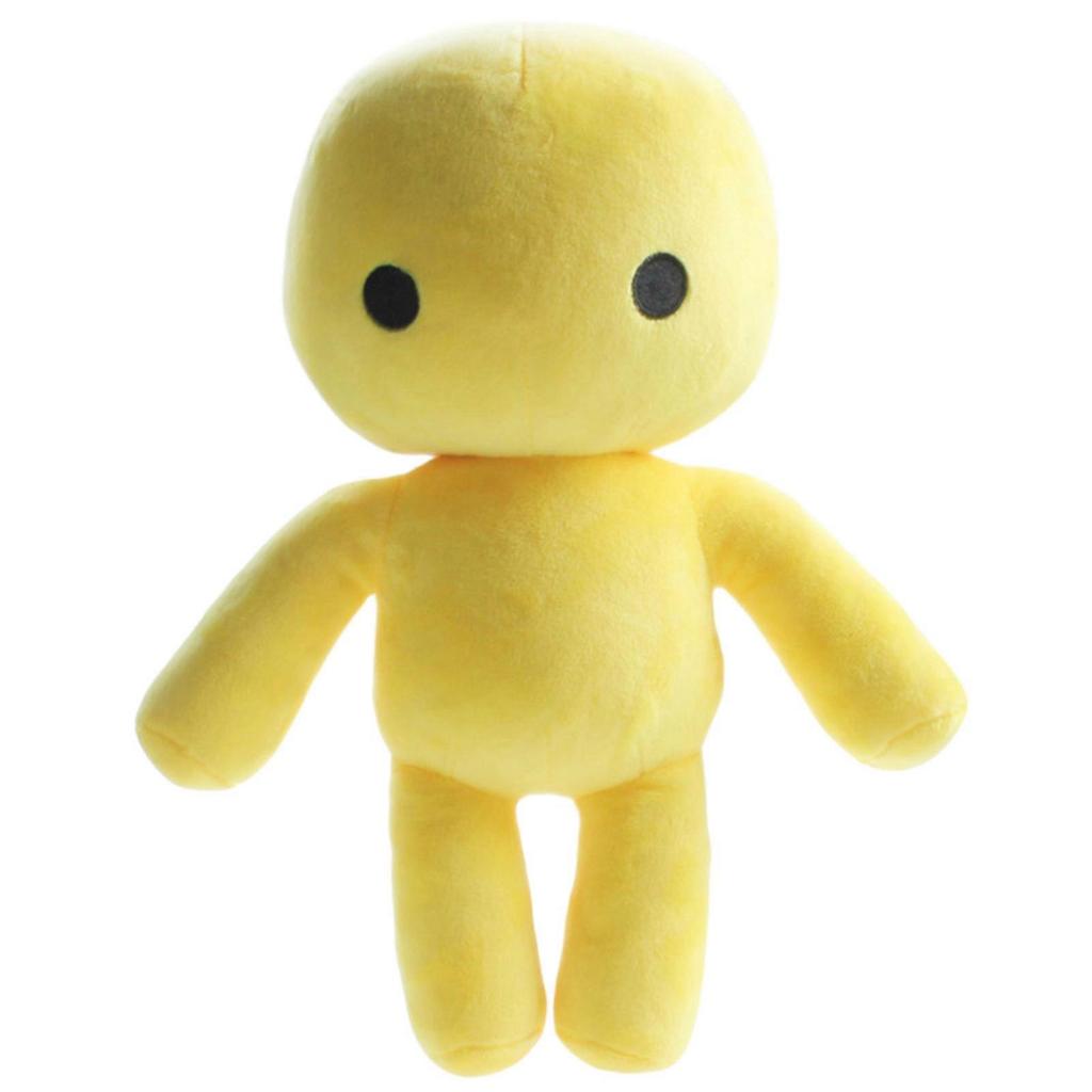 Wobbly Life Plush, Game Character Yellow Man and Green Octopus Monster Stuffed Animal Doll, Collectible Plush Toy for Kids & Game Fans
