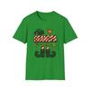 Unisex Softstyle T-Shirt Grandpa Elf Candy Cane Crown Christmas Holiday