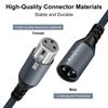 Twozoh Профессиональный XLR Кабель Плетеный Сбалансированный XLR Папа на XLR Маму HiFi Аудио Микрофонный Кабель Счет 0.3М 3-контактный (Квалифицированный Доступен)