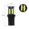 1 пара автомобильных светодиодных ламп T10 7020 10smd с высокой яркостью, ходовые огни, габаритные огни, лампы для чтения, подсветка номерного знака