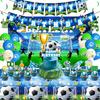 Football-Themed Party Supplies, Birthday Decoration, World Cup Tableware, Party Atmosphere, Banner Props