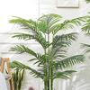 65 см 12 головок большая искусственная пальма тропические растения искусственные листья пальмы пластиковая ветка монстера для домашнего декора свадебной вечеринки