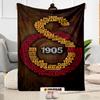 Galatasaray 207 Blanket Durable Comfort Suitable for Chair Bed Sofa for All Seasons Digital Print Ideal Gift For Birthday Valentine'S Day