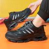 Fashion Breathable Mesh Safety Shoes Men Black Protective Shoes For Men Women Work Sneakers Summer Lightweight Indestructible Shoes