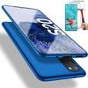 Protective Case - PROSHOP - Flexible - Blue - For Samsung Galaxy S20 - 2 Tempered Glasses