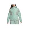 Trail GORE-TEX INFINIUM™ Color Block Logo Embroidered Hooded Casual Jacket Women Jackets Light-Green FB7642-309