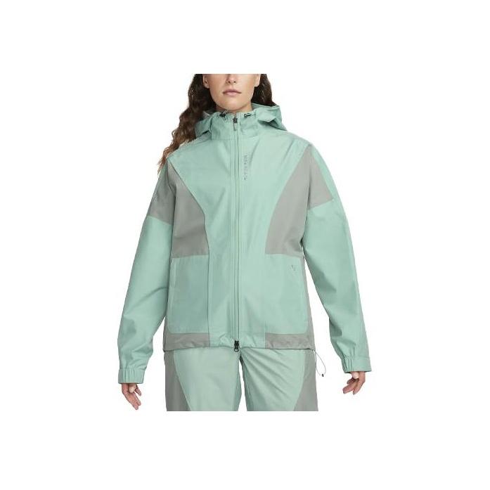 Новые женские куртки Nike светло-зеленого цвета FB7642-309