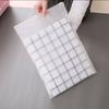 1pc Casual Scrub Storage Bag Ziplock Bags Resealable Thick Portable High Quality Big Size