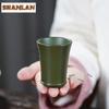 70 мл Исинская фиолетовая глина Зеленая глина Чашка для чая Ретро Чаша для чая Образец Чашки для чая Чашка для дегустации чая Медитационная чашка Цзяньчжань Мастер-чашки Чайная посуда