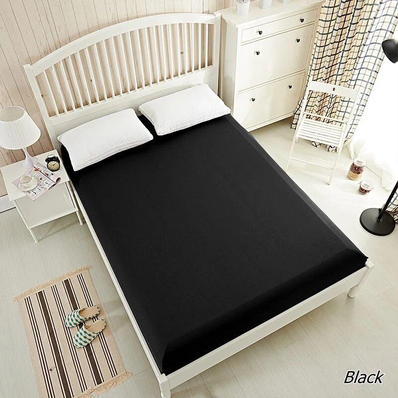 Mattress Cover Fitted Sheets With Elastic Band Bedsheet Bed Sheet Linens 160X200/200X220CM Size 3D Printed Pink Geometry