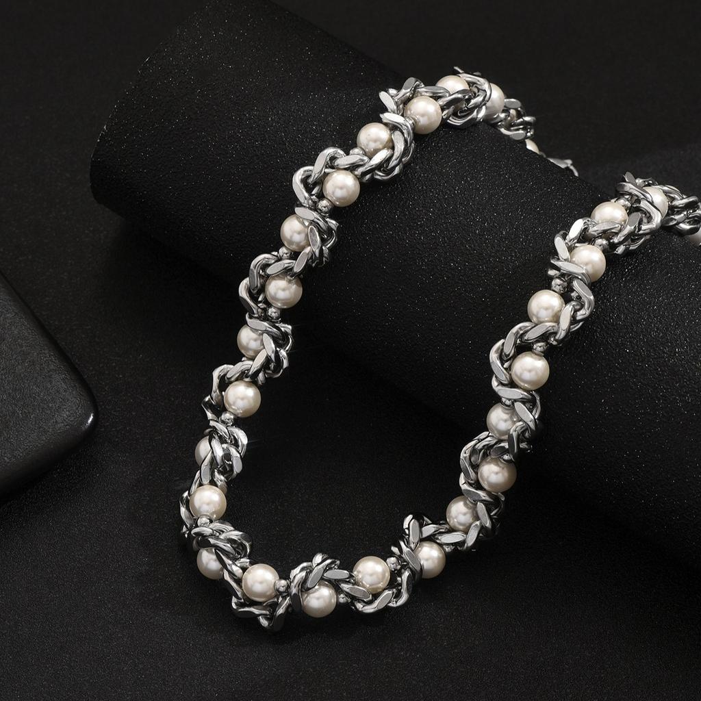 1 Модное мужское ожерелье, Хип-хоп массивная кубинская цепь, Ожерелье с нишевым дизайном змеи, Ювелирные изделия для вечеринки на музыкальном фестивале