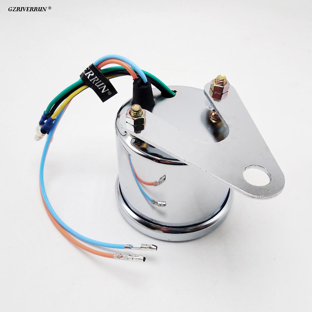 Motorcycle Tachometer Universal Backlit 12V Accessories Speedometer Tacho Gauge Backlight for Yamaha FZS 1000 Fazer GN 125 ...