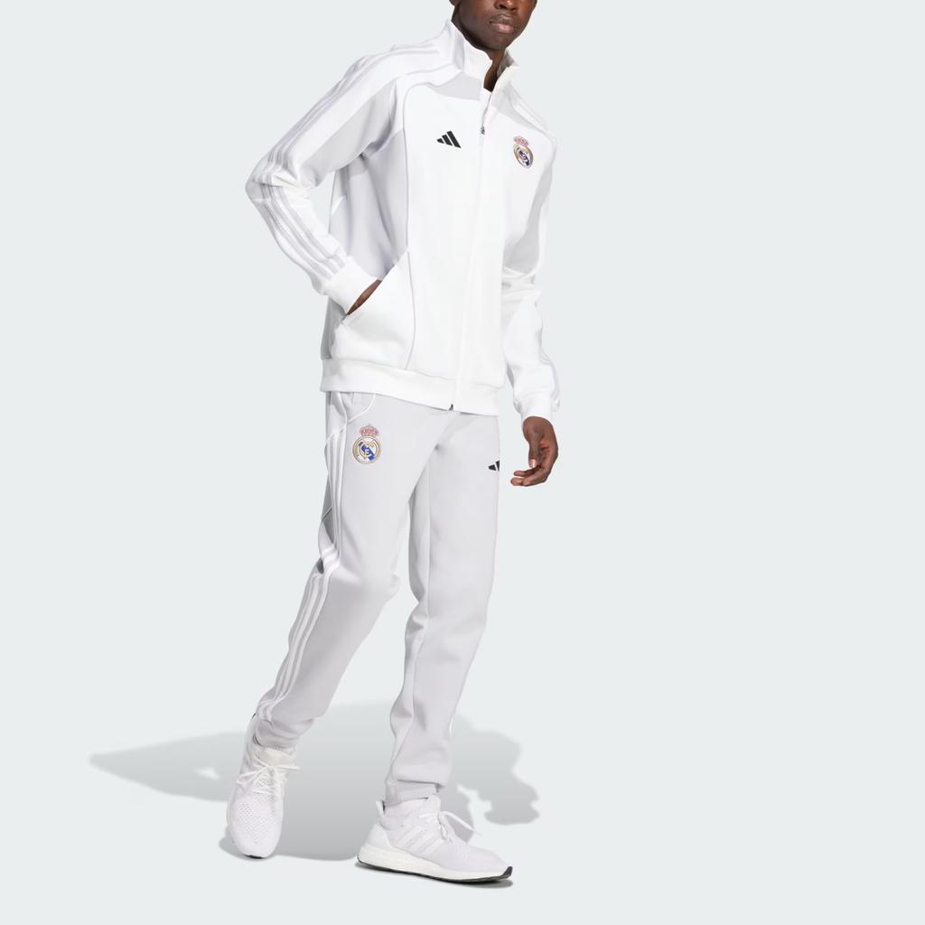 adidas Свитшот на молнии Real Madrid Urban Purist из двойного трикотажа JN3069