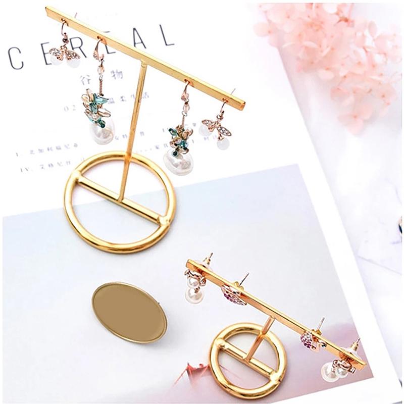 Personal Metal Jewelry Display Rack Display To Shoot Small Props Rings