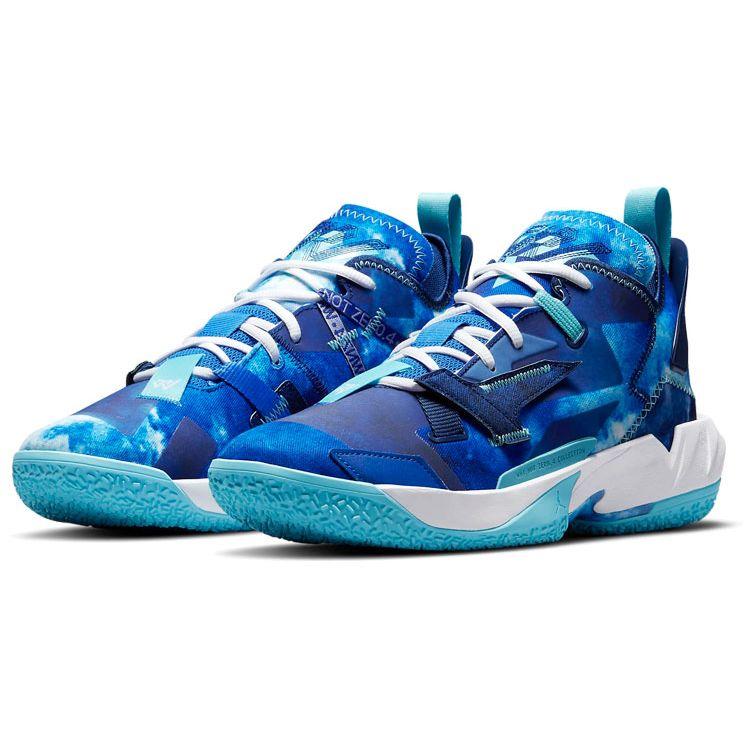 Air Jordan Why Not Zer0.4 PF Trust and Loyalty Unisex Sneakers Blue Hyper-Royal Blue-Void DM1290-401