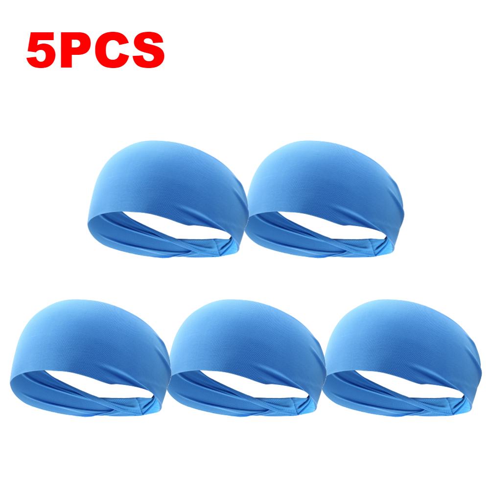 Ultra-Thin Unisex Fitness Elastic Headband Turban Sweat Absorption Breathable Quick Drying Sports Running Hair Band Accessories