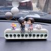 Car Decoration Car Accessories Doll HJXQCBJ088, Parking License Plate A, 1 piece,Korean Car Acc
