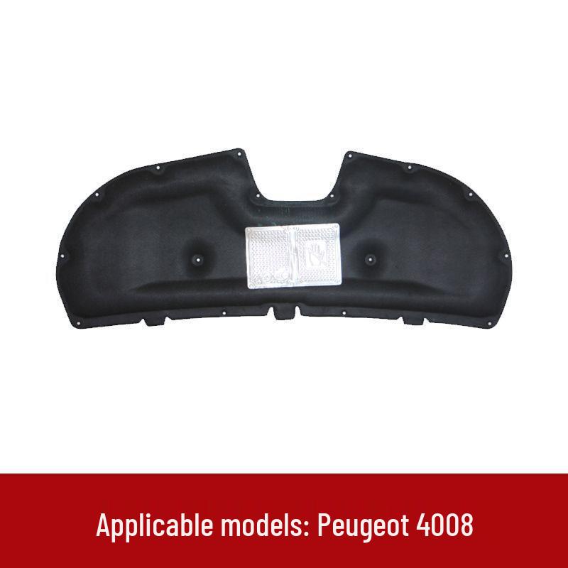 Звукоизоляция капота Peugeot 4008/3008/2008: Хлопок, огнестойкий, ударопоглощающий, снижающий тепло и шум
