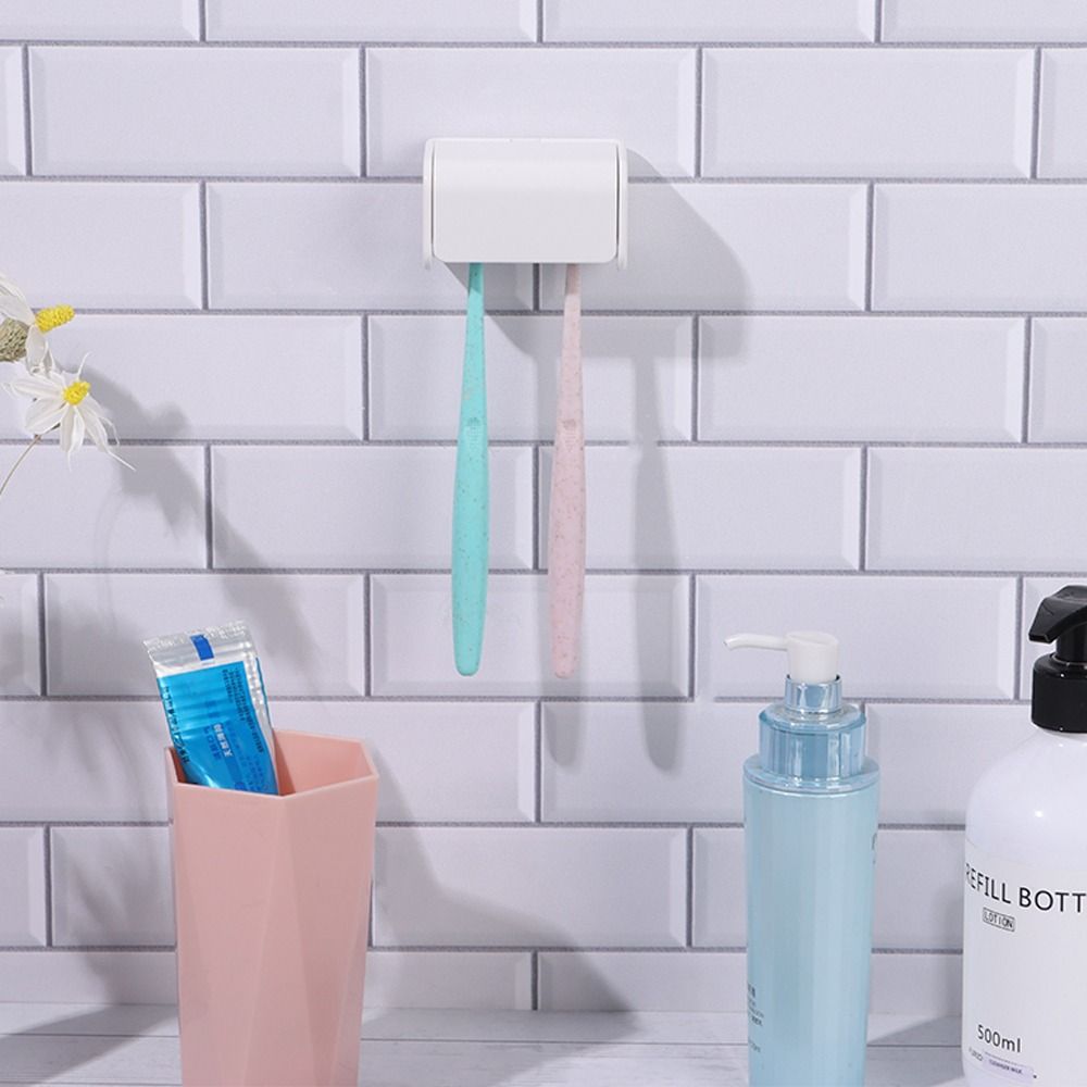 Installation Clean And Hygienic Toothbrush Holder Independent Placement Wall Mounted Simple Hanger