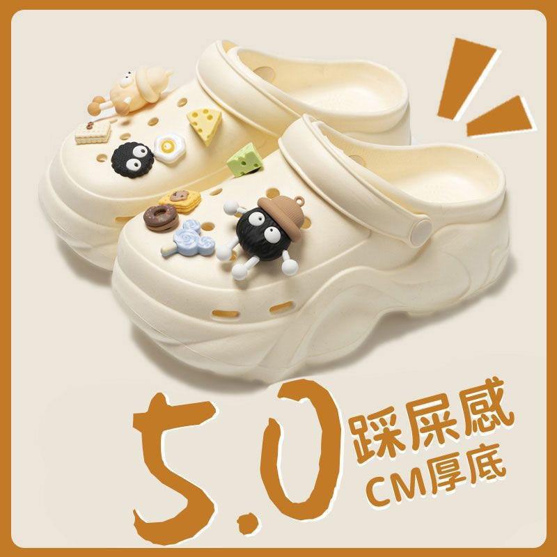 Новые летние женские Crocs 2025: Поддержка свода стопы, Толстая подошва, Внешний слой из ЭВА, Нескользящая, Мягкая подошва.