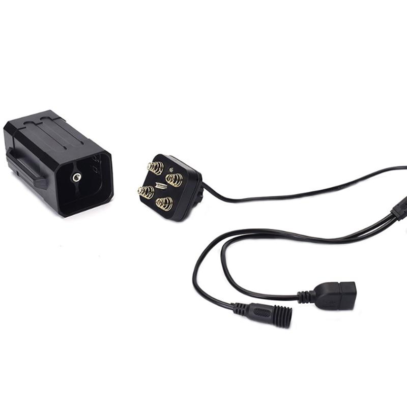 8,4 В 4X 18650 Водонепроницаемый чехол для аккумуляторной батареи Коробка для дома Крышка для велосипедной лампы