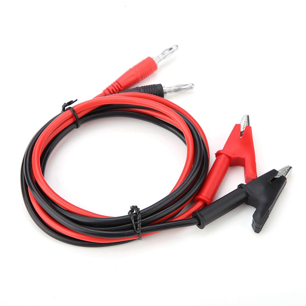 P1040  2 шт. Силиконовый штекер типа «банан» Крокодил Зажим Тестовый щуп   Тестовые кабели