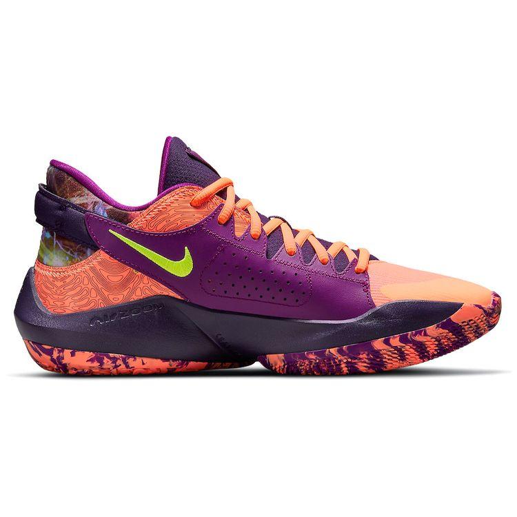Nike Zoom Freak 2 Bright Mango Men Sneakers Orange Volt Grand-Purple CW3162-800
