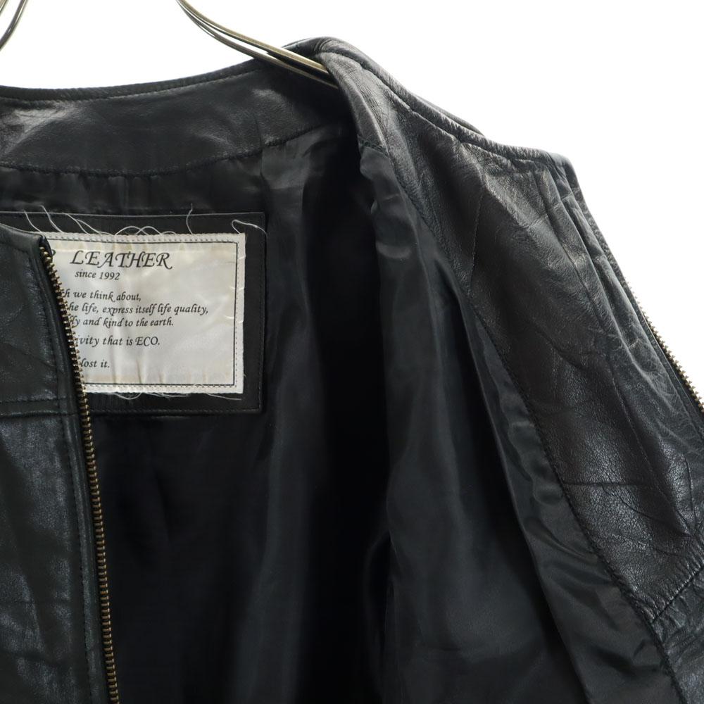 JTP LEATHER Натуральная кожа Старая Без цвета кожаная куртка S черная Женская Б/у
