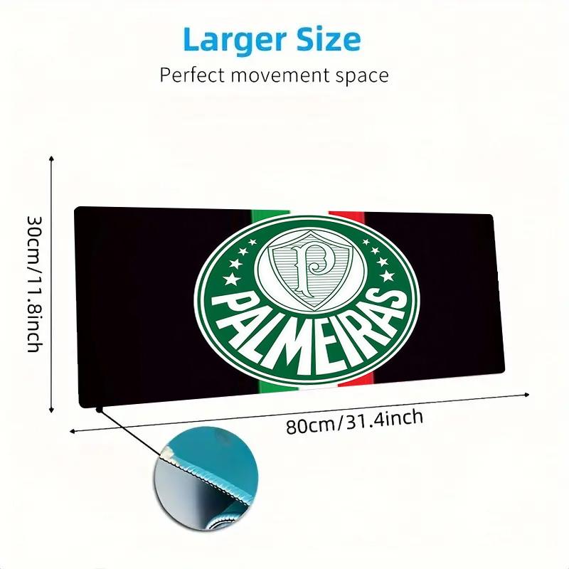 SE Palmeiras2 Print Cushion Non-slip Laptop Tablet Big Mousepad XXL Mat Mini PC Playmat With Lock edge