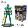 19Cm Anime Figure Phoenix Ikki Hyoga Seiya Shiryu Standing Armor Model Children'S Toys Pvc Box Desktop Collection Decoration