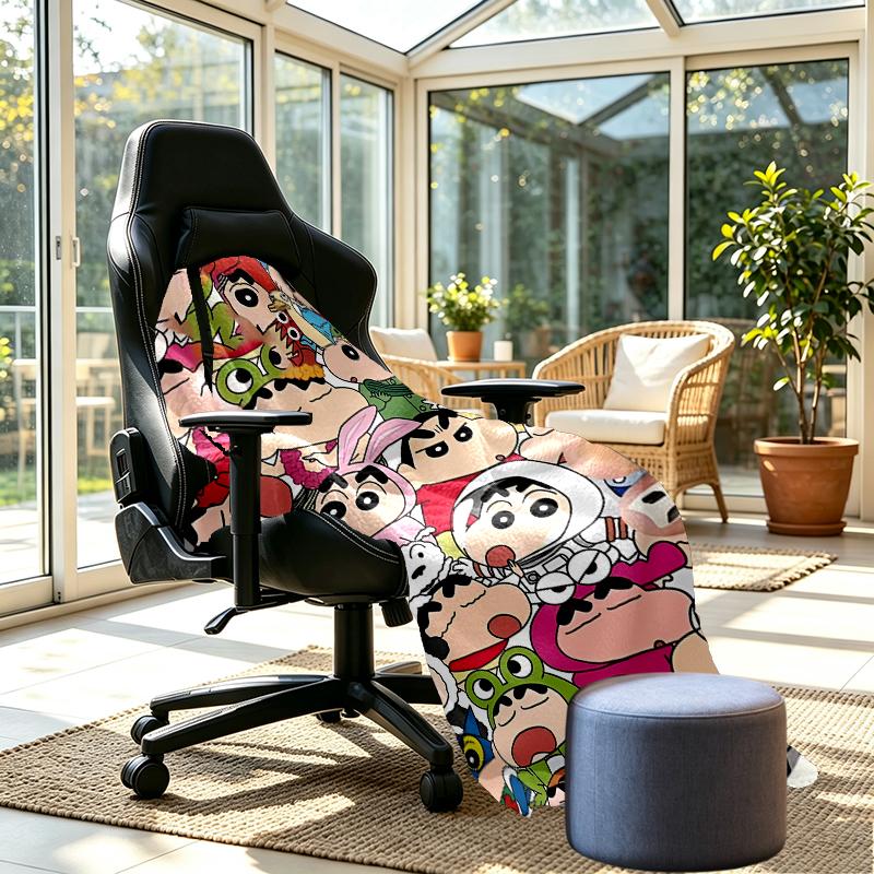 Cartoon comics Print Blanket - Soft & Comfortable, for Bedroom, Travel, Sofa, Home Decoration - Birthday Christmas Gift for Friend