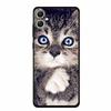 Чехол для Samsung Galaxy A07 2025 Чехол для телефона Лев Черный Силиконовый Мягкая Задняя Крышка Для Samsung Galaxy M06 F06 A05 M05 F05 A06 Чехол