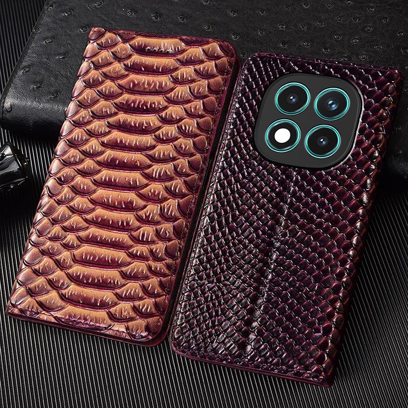 Чехол из натуральной кожи змеи для Xiaomi Mi 8 9 10 11 11T 12 12S 12X 12T 13 13T 14 14T 15 15S Pro Lite Ultra Чехлы для телефона