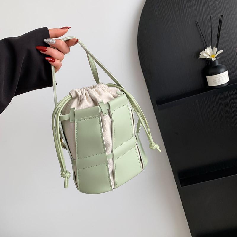 IELGY Женская сумка-мешок, стильная текстурированная сумка через плечо через плечо