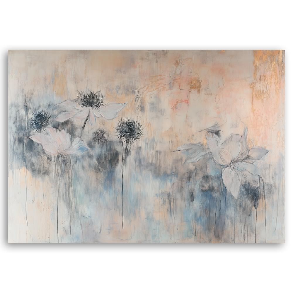 Canvas print,  Plants with flowers