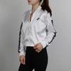 Nike Air Track Jacket Атласные короткие повседневные женские куртки белого цвета BV4780-100