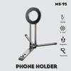 JMARY MS-95 Foldable 180° Rotation Magnetic Phone Stand Portable Desktop Phone Tripod for iPhone 12-17 Series